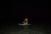 Full moon SUP with Dog