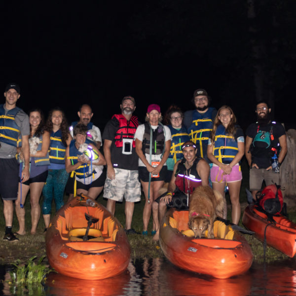 Group Photo by the Catawba River